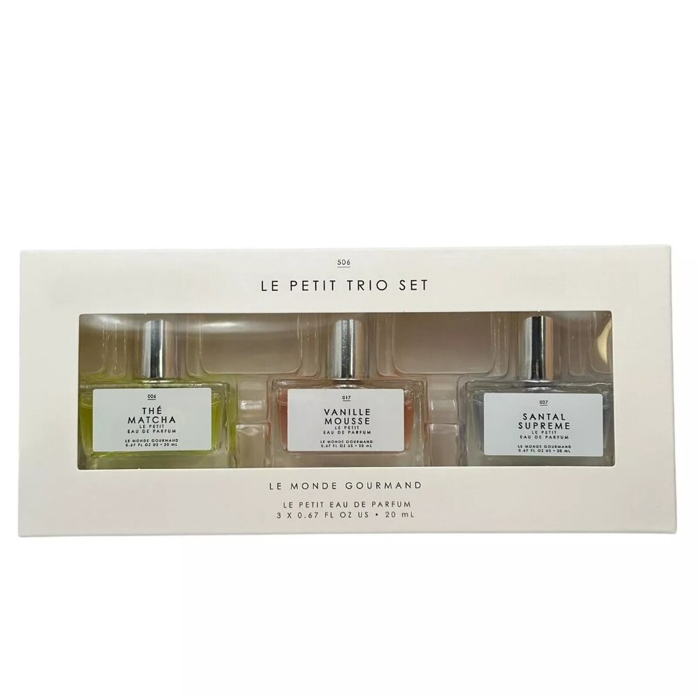 LE MONDE‎ GOURMAND Le Petit Trio Layering 3 (0.67 fl oz) assorted fragrances